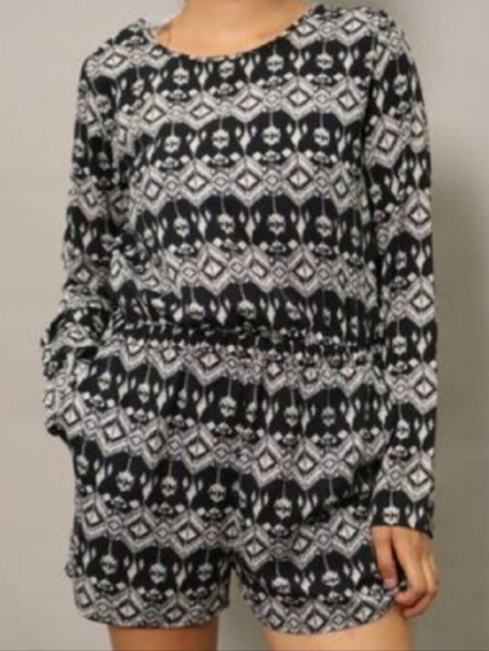 Forever 21 Tribal Boho Romper - Size Small